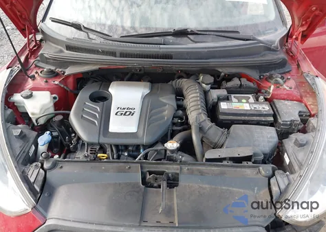 2013 Hyundai Veloster Turbo W/Black z USA, uszkodzony, nr VIN KMHTC6AE4DU132741